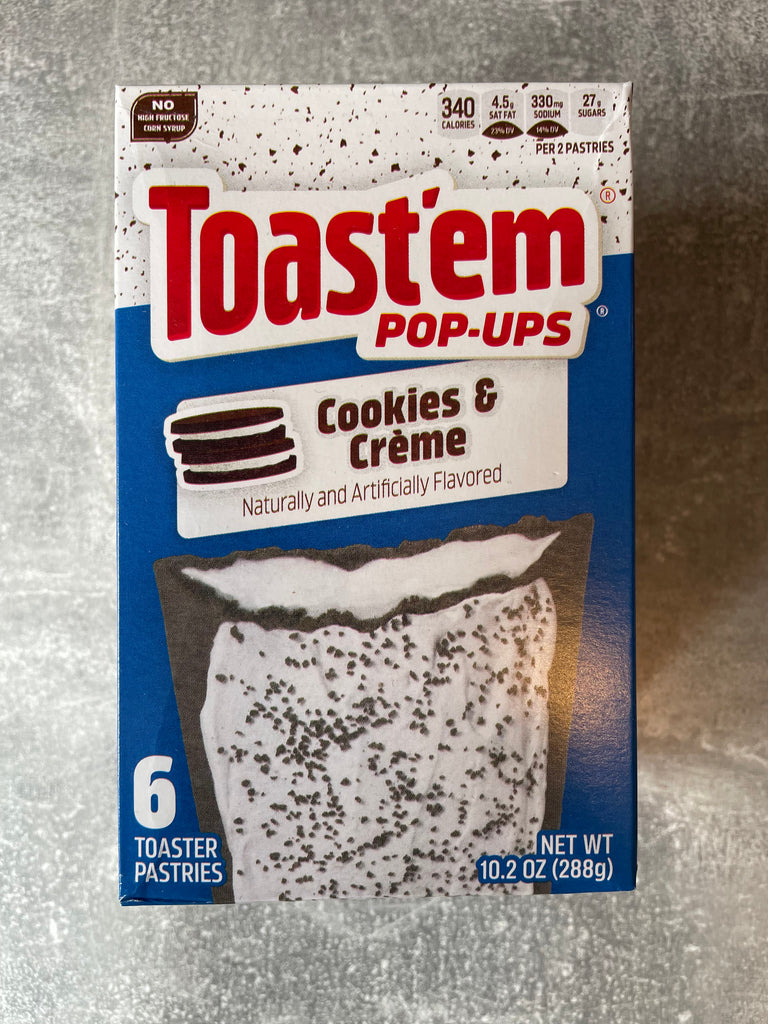 Toast'em Pop-Ups Cookies & Creme 6er 288g