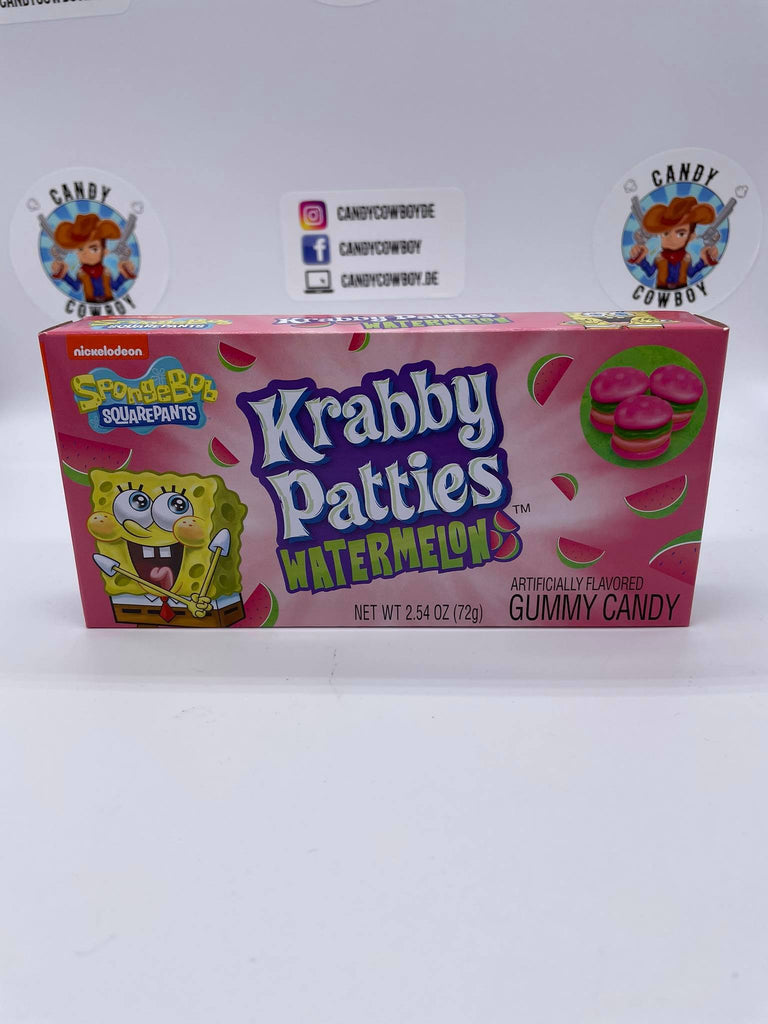 SpongeBob Squarepants Krabby Patties Watermelon 72g