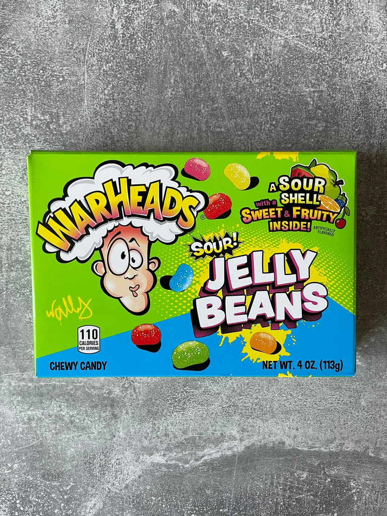 Warheads Sour Jelly Beans 113g
